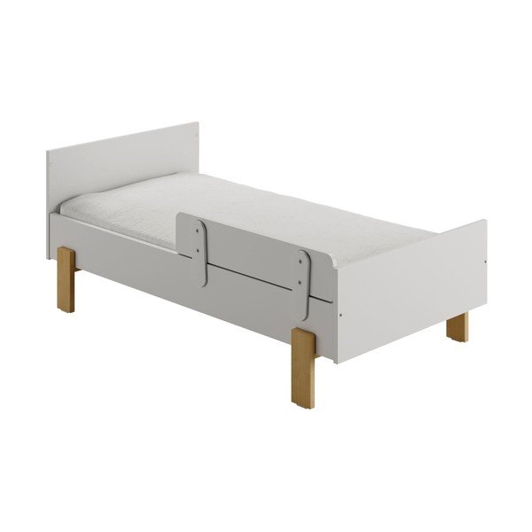 Svijetlo sivi krevet 70x140 cm Cube - Pinio-image-3