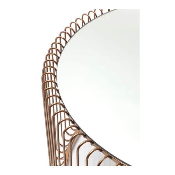 Okrugli stolići za kavu u setu 2 kom u bakrenoj boji ø 69,5 cm Wire Big – Kare Design-image-3