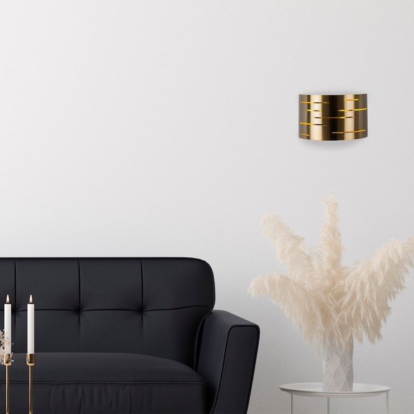 Zidna lampa u zlatnoj boji – Opviq lights-image-3