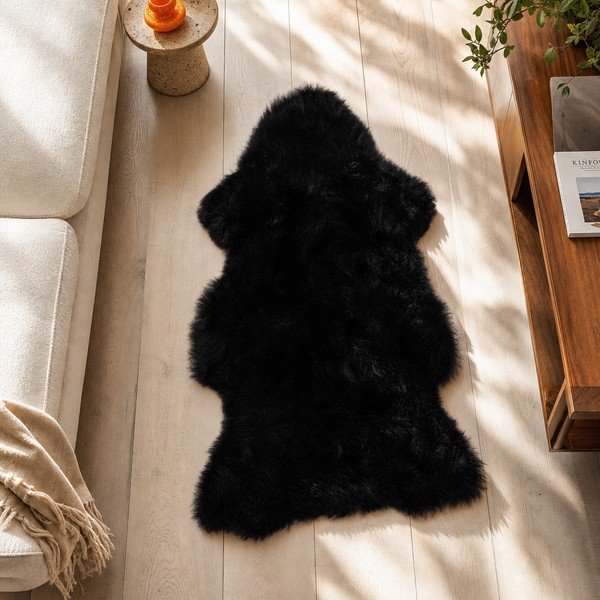 Crno ovčje krzno Native Natural Sheep 60 x 120 cm-image-4