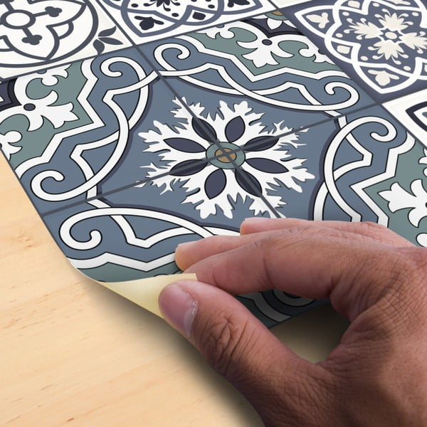 Podna samoljepljiva naljepnica Ambiance Floor Sticker Romana, 40 x 40 cm-image-3