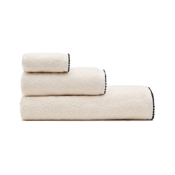 Bež pamučan ručnik od frotira 30x50 cm Sinami – Kave Home-image-2