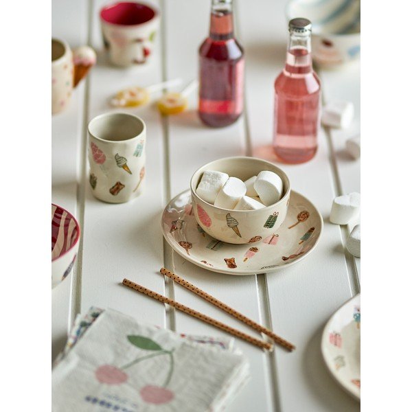 Dječji set posuđa 3 kom od kamenine Sweets – Bloomingville Mini-image-1