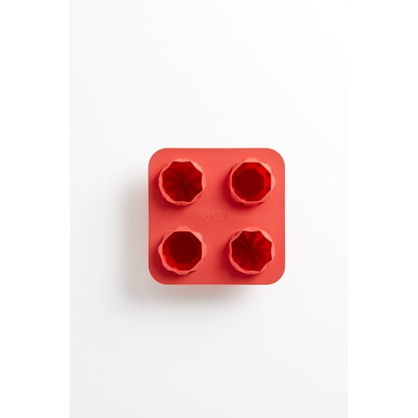 Crveni silikonski lim za pečenje Lékué Fortune Origami