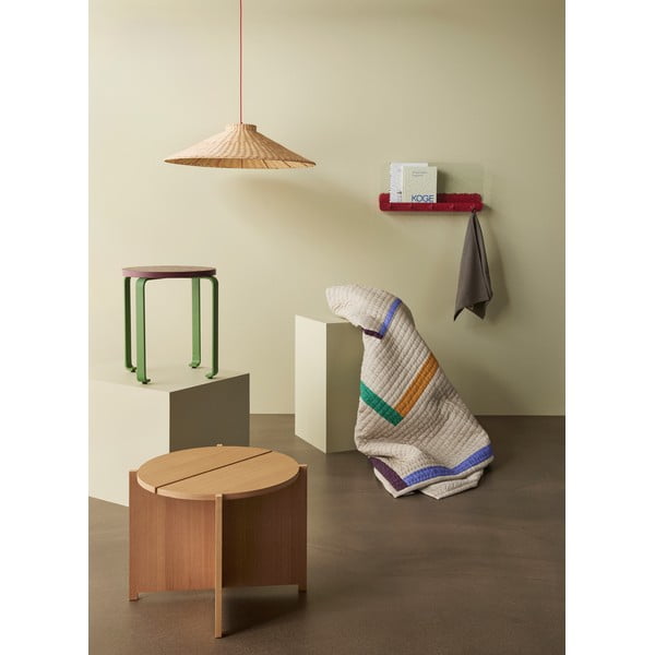 Okrugli pomoćni stol u dekoru hrasta ø 55 cm Dash – Hübsch-image-3