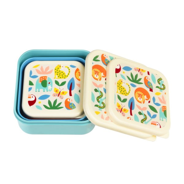 Dječje kutije za ručak u setu 3 kom Wild Wonders – Rex London-image-4