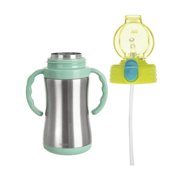 Zelena bočica za bebe od nehrđajućeg čelika 330 ml - Orion-image-3