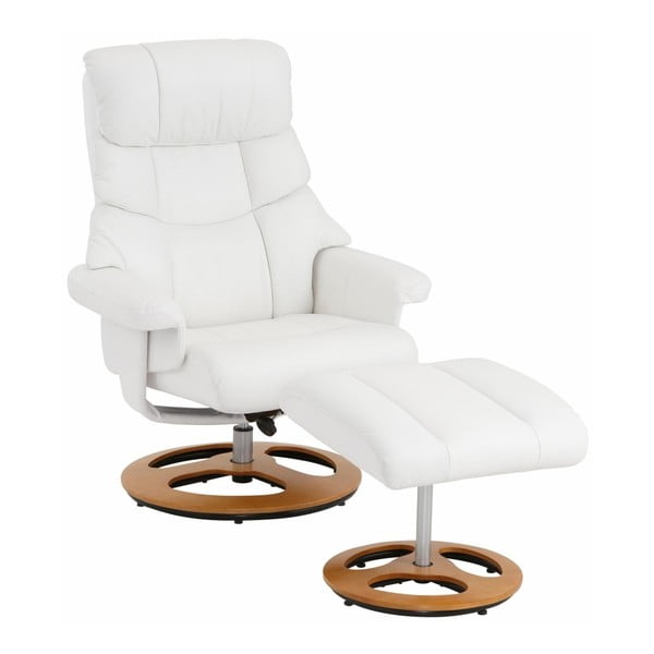 Bijela fotelja sa stolicom Støraa Tony-image-4