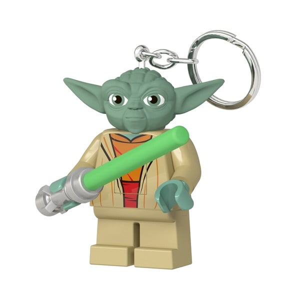 Svjetleći privjesak za ključeve LEGO® Star Wars Yoda