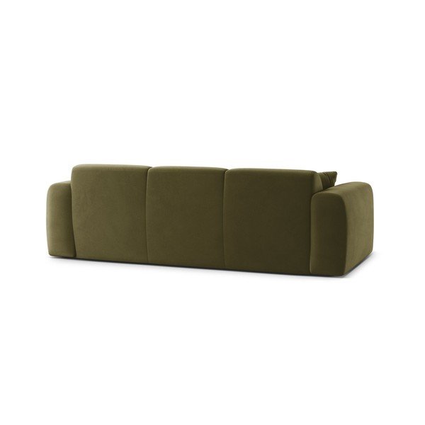 Kaki zelena baršunasti sofa 235 cm Molino – Micadoni -image-3