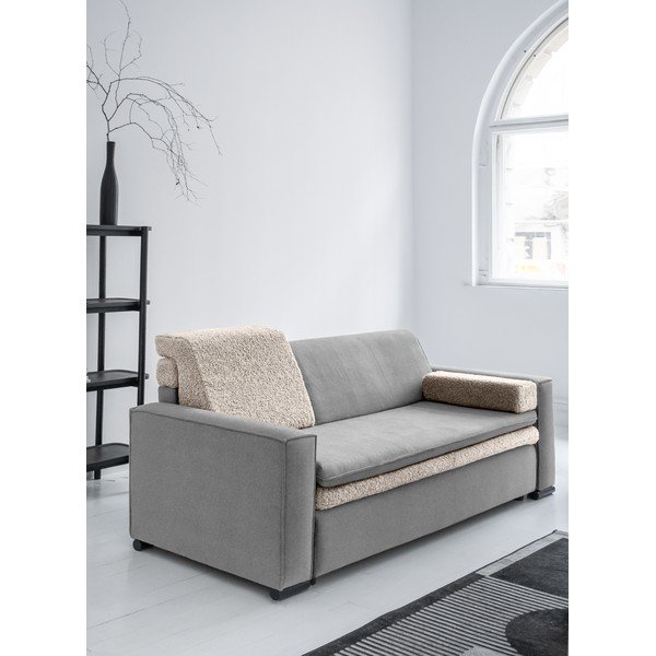 Siva sklopiva sofa 235 cm – Miuform