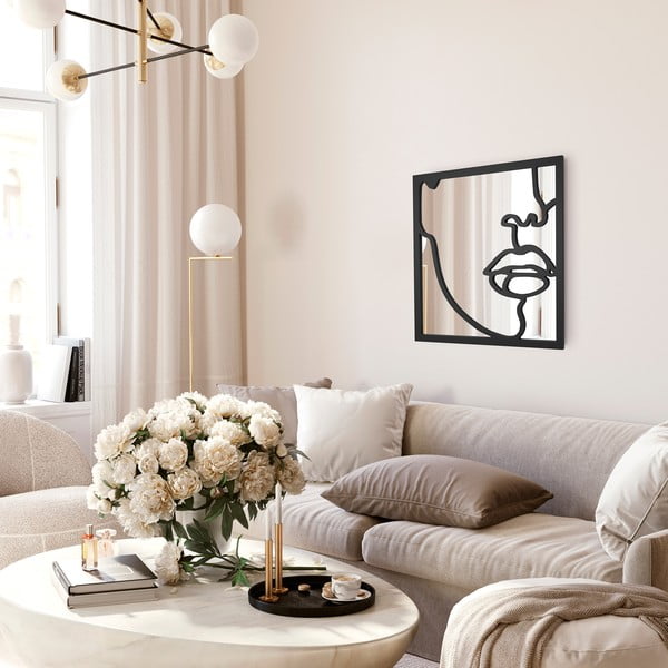 Zidno ogledalo 50x50 cm Rosa - Styler-image-2