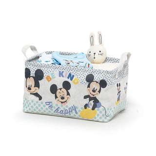 Dječja tekstilna košara za pohranu Domopak Disney Mickey, 32 x 23 x 19 cm