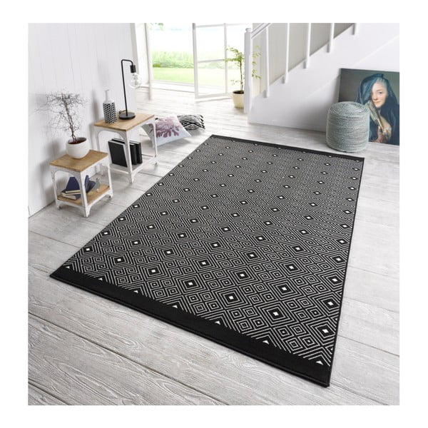 Crni tepih Zala Living Quadrangle, 200 x 290 cm-image-2
