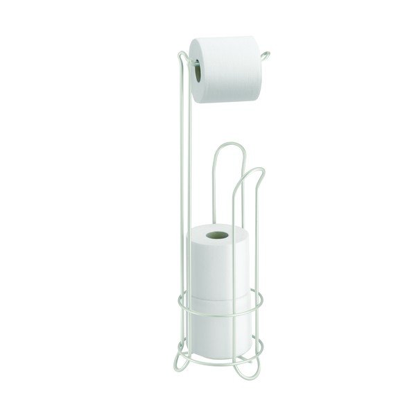 Bijeli željezan držač za WC papir Classico – iDesign-image-2