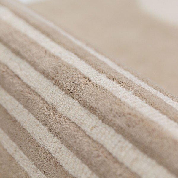 Ručno rađen vunen tepih u prirodnoj boji 150x240 cm Lozenge – Flair Rugs-image-3