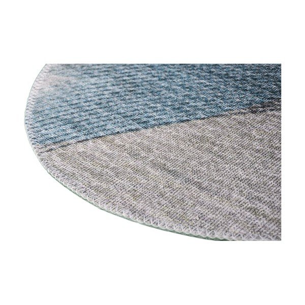 Svijetlo sivi perivi okrugli tepih ø 100 cm – Vitaus-image-2