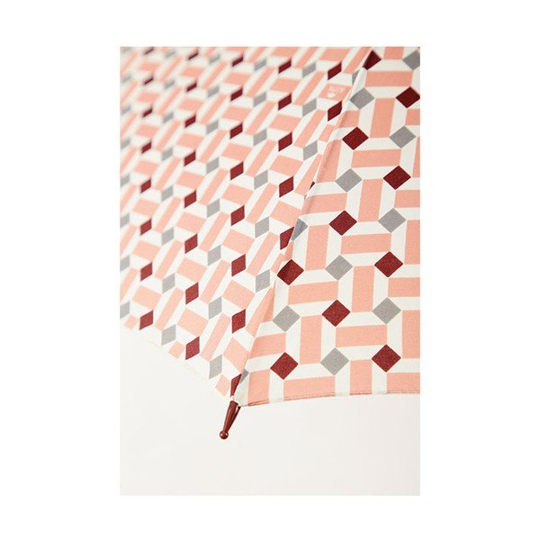 Štapni kišobran s ružičastim detaljima Print, ⌀ 97 cm-image-1