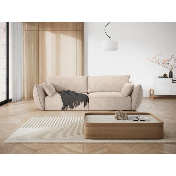 Bež kauč 208 cm Vanda - Mazzini Sofas-image-1