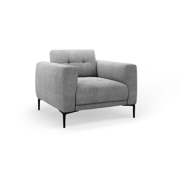 Siva fotelja Bemy – Micadoni 