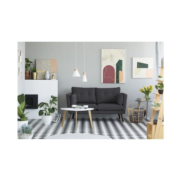 Tamno siva 2-sjeda kauč Mazzini Sofas Elena-image-3