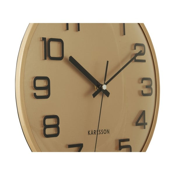 Zidni sat ø 30,5 cm 3D Numbers – Karlsson-image-3
