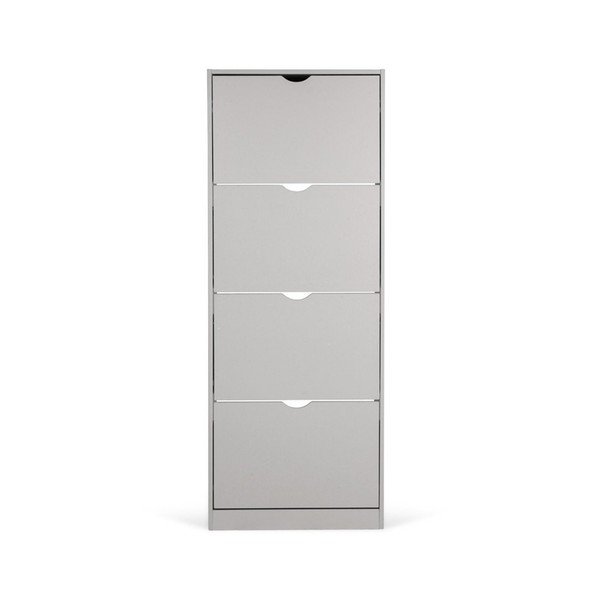 Sivi preklopni ormarić za cipele 60x157x24 cm Stelo – Bonami Essentials-image-3