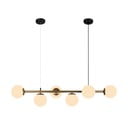 Viseća svjetljika u zlatnoj boji Squid Lighting Owl, visina 120 cm