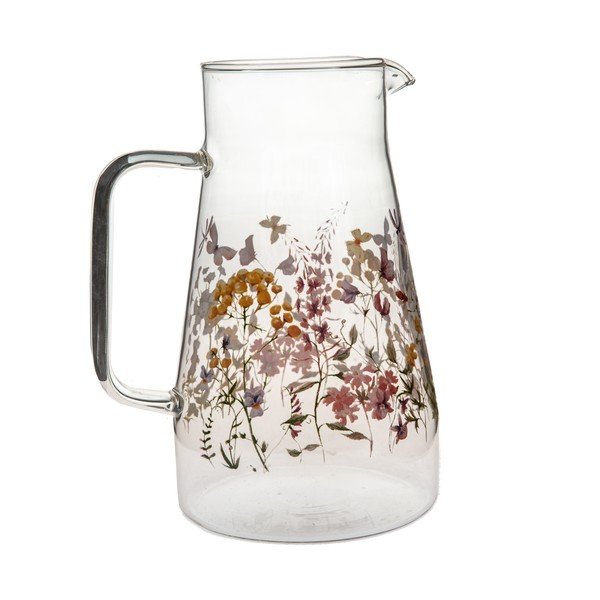 Stakleni vrč Flowers – Dakls