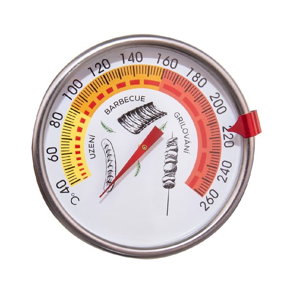 Termometar od nehrđajućeg čelika za pečenje mesa Orion Grill, dužine 33 cm