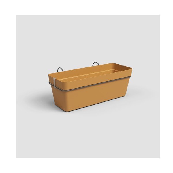 Viseća i zidna/samozaljevajući tegla za cvijeće od reciklirane plastike 50 cm Capri – Artevasi-image-1