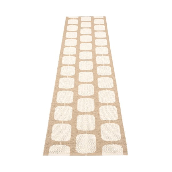 Bež/krem unutarnja i vanjska staza 70x300 cm Sten Light Nougat – Pappelina