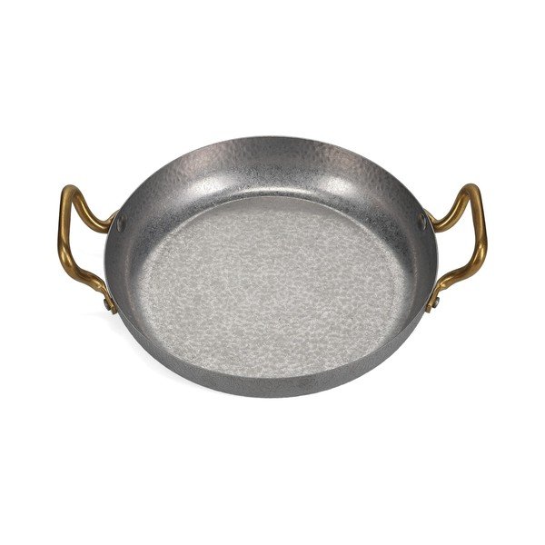 Metalni tanjur za serviranje u srebrnoj boji ø 24 cm Serve – BonBistro
