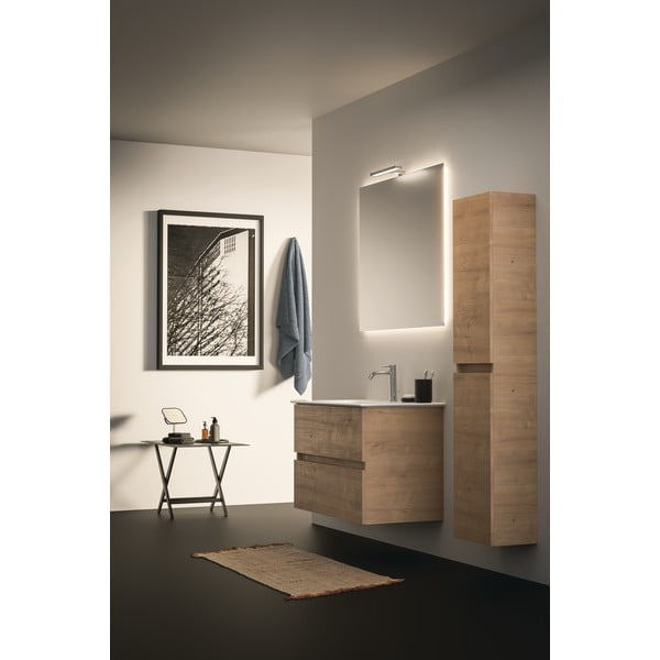 Kupaonski ormarić u dekoru hrasta u prirodnoj boji 30x150 cm Eurovit+ – Ideal Standard-image-1