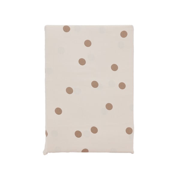 Smeđa posteljina za krevet za jednu osobu od pamučnog satena 140x200 cm Solaris – Södahl-image-3