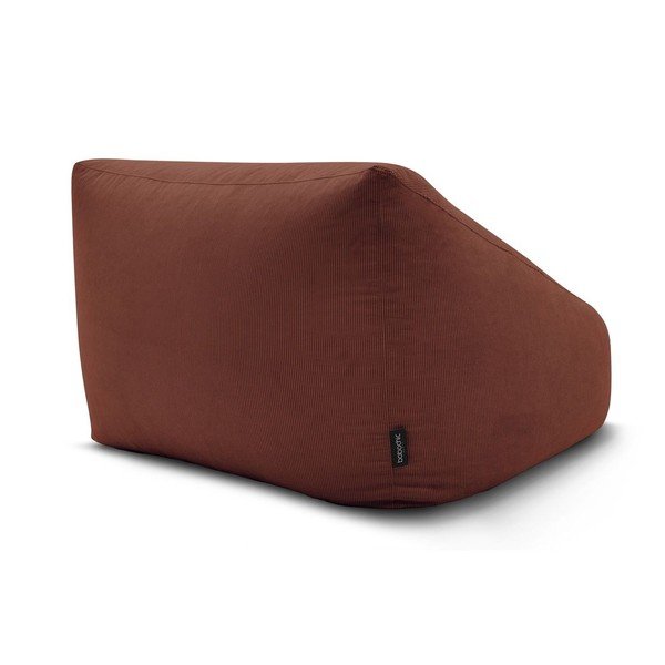 Narančasta vreća za sjedenje od samta Lilibet – Bobochic Paris-image-4