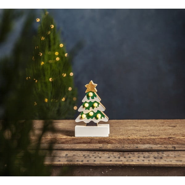 Bijelo-zeleni svjetlosni ukras s božićnim motivom Freddy – Star Trading-image-2