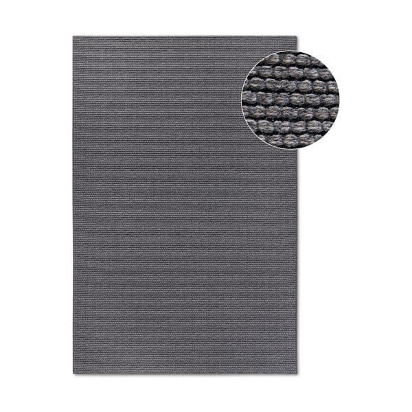 Tamno sivi vuneni tepih 200x290 cm Charles – Villeroy&Boch
