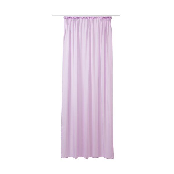Ružičasta prozirna zavjesa 300x245 cm Mist – Mendola Fabrics