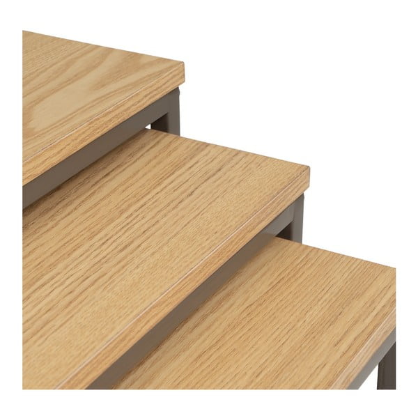 Pomoćni stolići u setu 3 kom 40x40 cm – Casa Selección-image-3