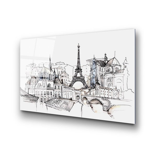 Staklena slika 70x100 cm Paris - Wallity-image-4