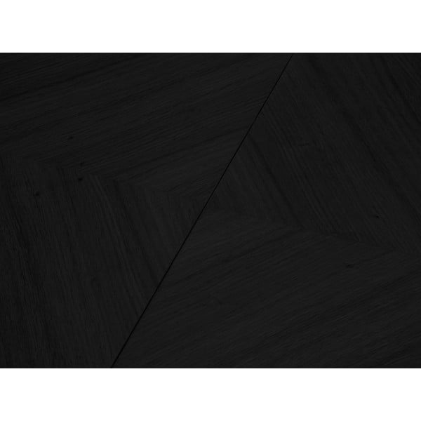 Okrugao proširiv blagovaonski stol s dodatnom pločom s crnom pločom stola ø 120 cm Magnus – Windsor & Co Sofas-image-1