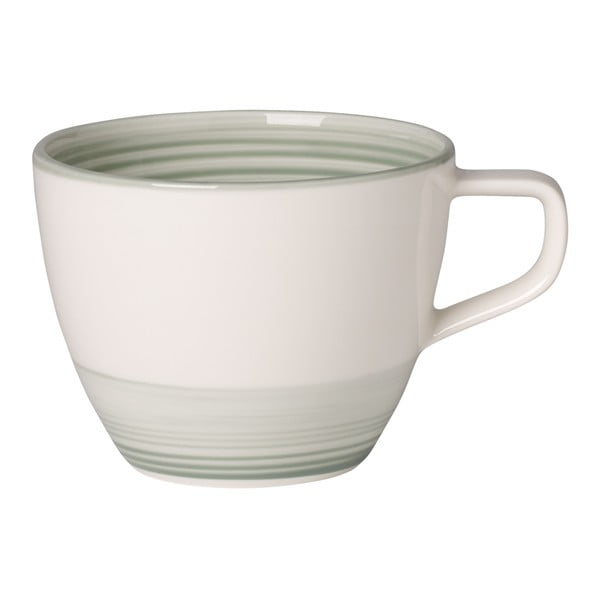 Bijelo-zelena porculanska šalica Villeroy &amp; Boch Artesano Nature, 0,25 l