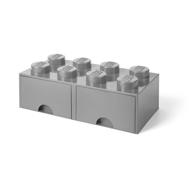 Siva kutija za pohranu s dvije ladice LEGO®-image-1