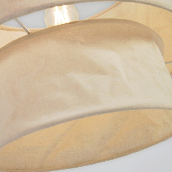 Bež sjenilo od tkanine ø 40 cm Mariela - Kave Home-image-1