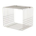 Metalna polica s više razina u sjajno srebrnoj boji 38 cm Store-It – Mette Ditmer Denmark
