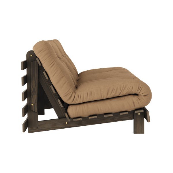 Svjetlo smeđa sklopiva sofa 160 cm Roots – Karup Design-image-4