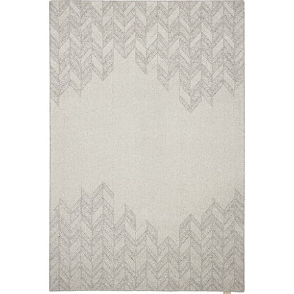 Svijetlo sivi vuneni tepih 160x230 cm Credo – Agnella
