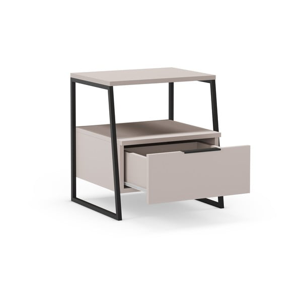 Krem noćni ormarić Velia – Marckeric-image-4