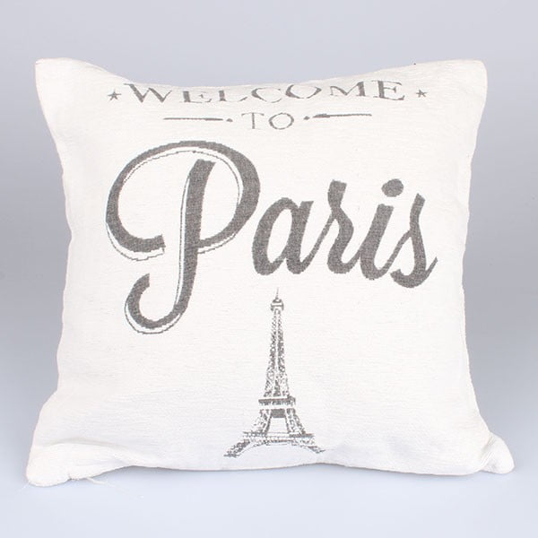 Navlaka za jastuk Paris u bijeloj boji 40x40 cm